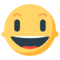 Smiling Face With Open Mouth emoji on Mozilla